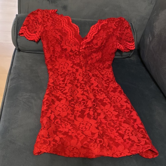 Urban Outfitters Kimchi Blue Lace Mini made in USA | Size XS - Picture 4 of 6